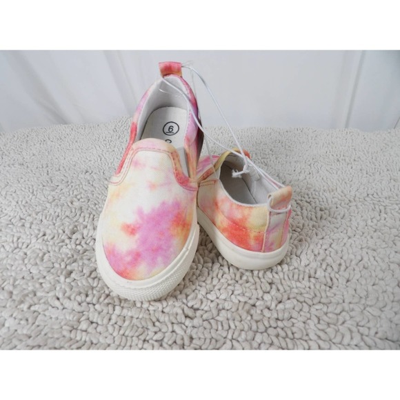 NWT Cat & Jack  Girls Tie Dye Slip on Sneakers Size 6 - Picture 7 of 7